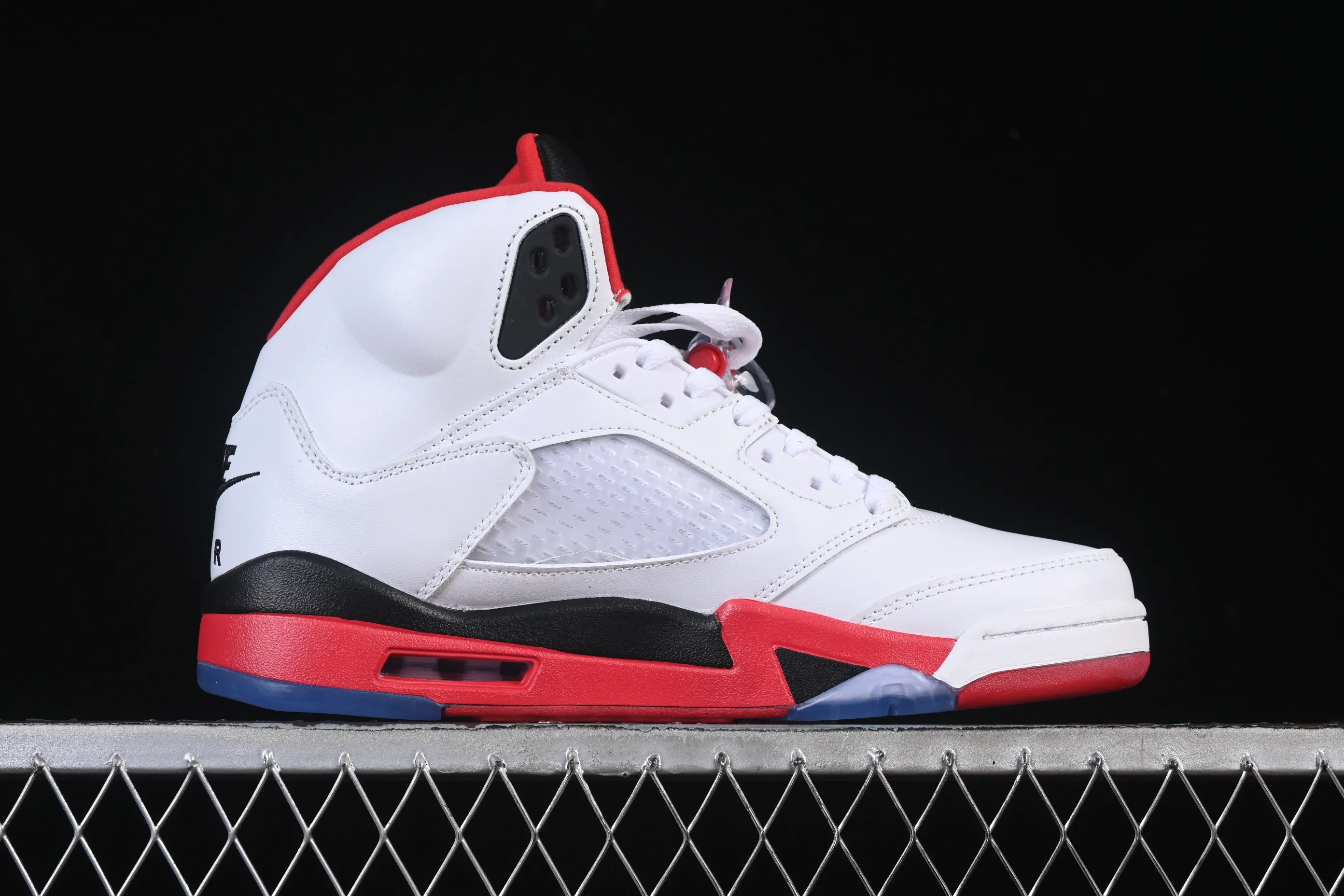 All categories Air Jordan Jordan series basketball shoes Air Jordan 5 Air Jordan 5 Retro "Fire Red Black Tongue" AJ5 Joe 5 Rukawa Maple Flame Red first layer basketball shoes HQ7978-101